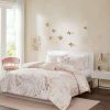 Comforter Bedding Sets * | Cheap Intelligent Design Vanessa Metallic Printed Comforter Set Blush/Gold