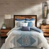 Duvet Cover Bedding Sets * | Coupon Ink+Ivy 3Pc Nova Duvet Cover Mini Set Blue