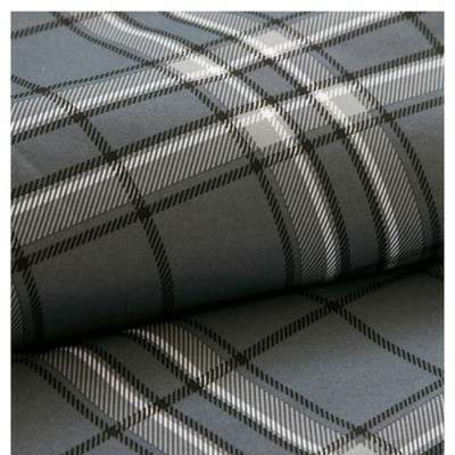 Duvet Cover Bedding Sets * | Coupon Intelligent Design Gray Chet Plaid Print Button Multiple Piece Duvet Set