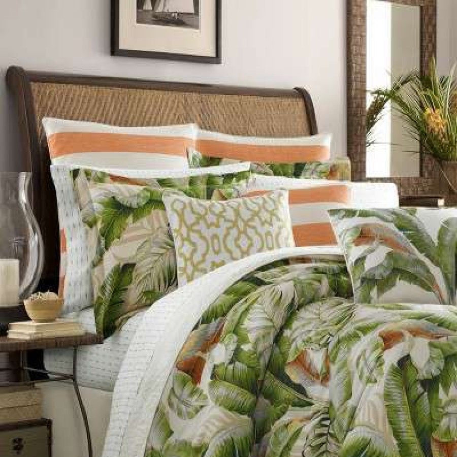 Duvet Cover Bedding Sets * | Best Pirce Palmiers Duvet Set Tommy Bahama Green