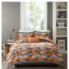 Comforter Bedding Sets * | Flash Sale Mi Zone Jacob Camo Print Comforter Set Orange