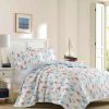 Quilt Bedding Sets * | New Blue Ahoy Quilt Set Laura Ashley