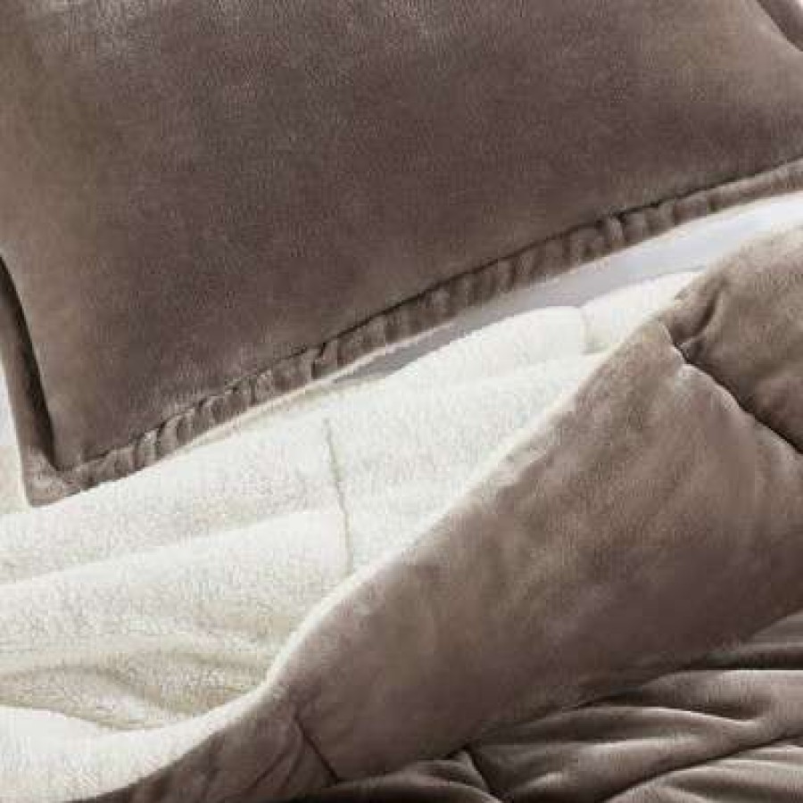 Comforter Bedding Sets * | New Serta Cozy Plush Comforter Set