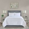 Quilt Bedding Sets * | Best Reviews Of Madison Park Wiley Coverlet Set 3Pc White