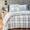 Duvet Cover Bedding Sets * | Cheapest Merrick Printed Flannel Duvet Cover Set Martha Stewart