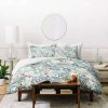 Duvet Cover Bedding Sets * | Flash Sale Deny Designs Dash And Ash Ferns And Holly Duvet Set