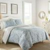 Comforter Bedding Sets * | Flash Sale Camden Reversible Comforter Set Blue Stone Cottage