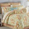 Comforter Bedding Sets * | Flash Sale 4Pc Spring Bling Reversible Comforter Set Waverly Vibrant Blue