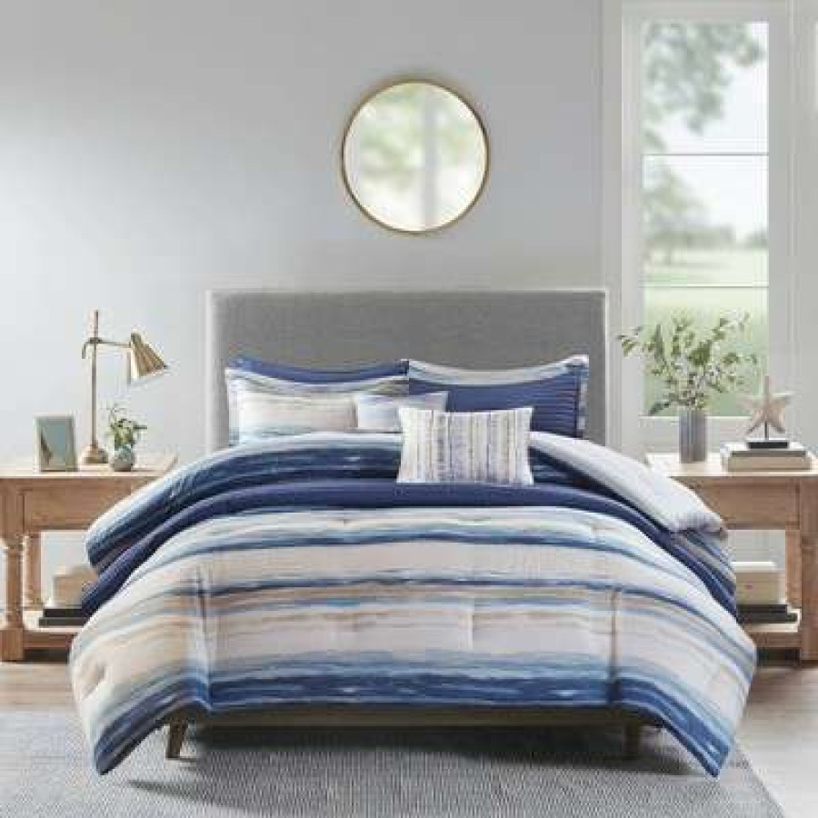 Comforter Bedding Sets * | Best Pirce Madison Park Fairbanks Comforter And Coverlet Set