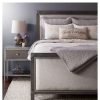 Quilt Bedding Sets * | Coupon Gray Solid Quilt And Sham Set (Queen) 3Pc The Industrial Shop