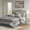 Comforter Bedding Sets * | Flash Sale Madison Park Noah Microsuede Comforter Set