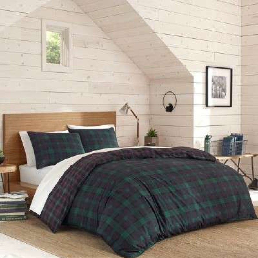 Comforter Bedding Sets * | Best Reviews Of Eddie Bauer Woodland Tartan Comforter Set