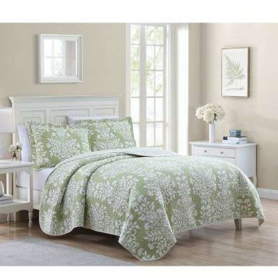 Quilt Bedding Sets * | Flash Sale Rowland Quilt Set Laura Ashley