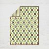 Comforter Bedding Sets * | Budget Bacati Mod Dots Stripes Green Yellow Beige Brown 3 Pc Crib Bedding Set