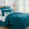 Comforter Bedding Sets * | Cheap 8Pc Montvale Pinch Pleat Comforter Set Threshold