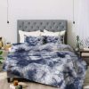 Comforter Bedding Sets * | Best Pirce Amy Sia Tie Dye 3 Comforter Set Deny Designs Navy