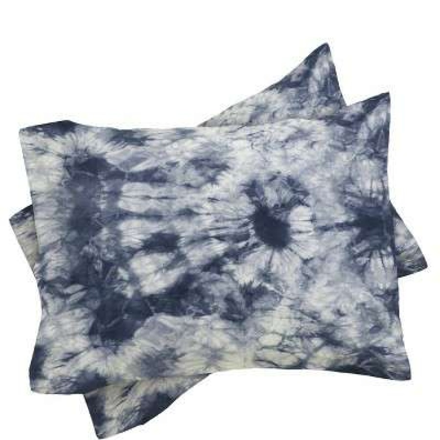 Comforter Bedding Sets * | Best Pirce Amy Sia Tie Dye 3 Comforter Set Deny Designs Navy