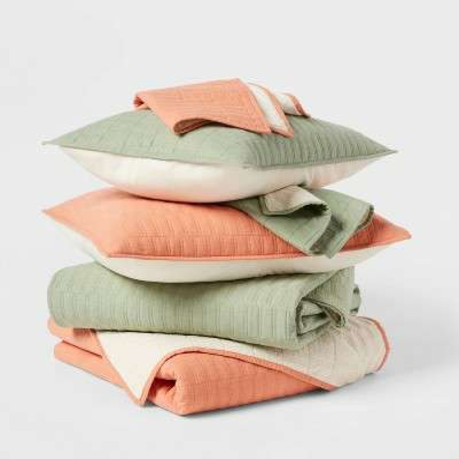 Bedding Collections * | Hot Sale Botanical Dye Collection Threshold