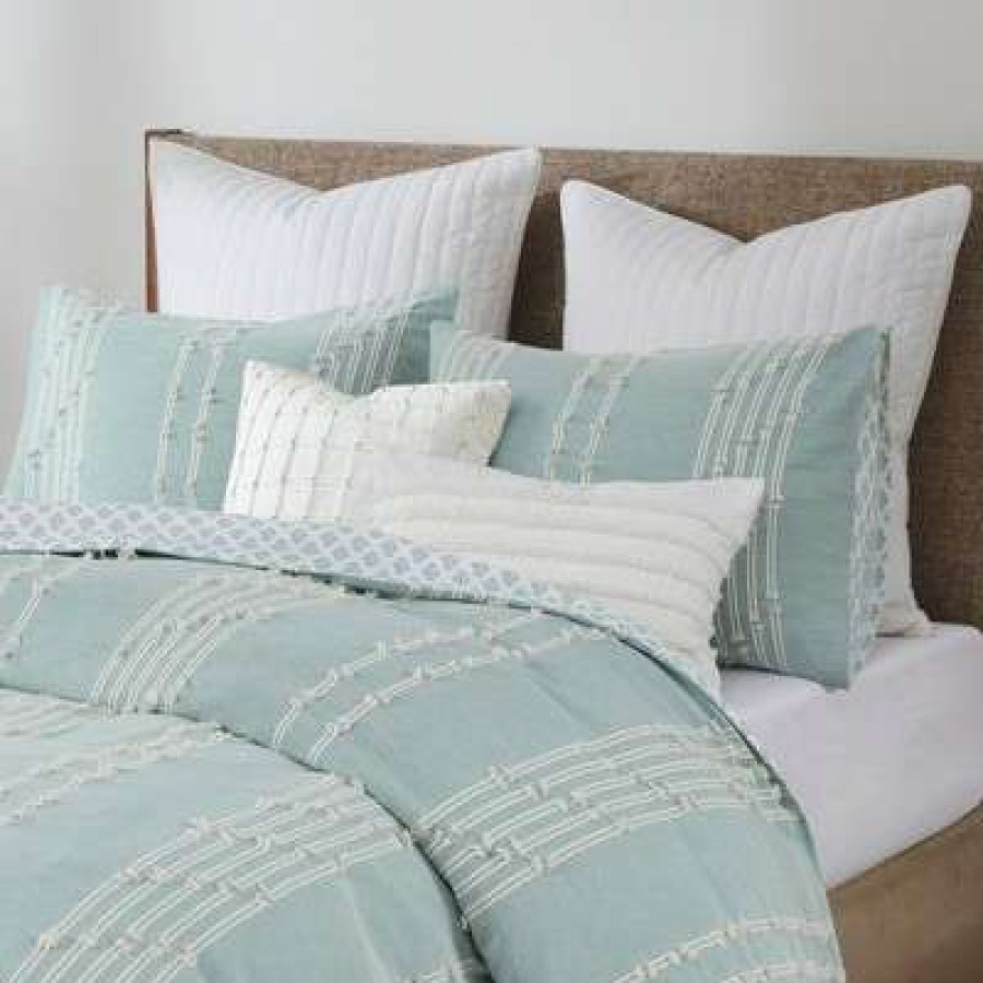 Duvet Cover Bedding Sets * | Hot Sale Ink+Ivy Kara Cotton Jacquard Duvet Cover Mini Set