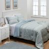 Comforter Bedding Sets * | Best Pirce 5Pc Chatham Stripe Comforter Set Threshold Blue