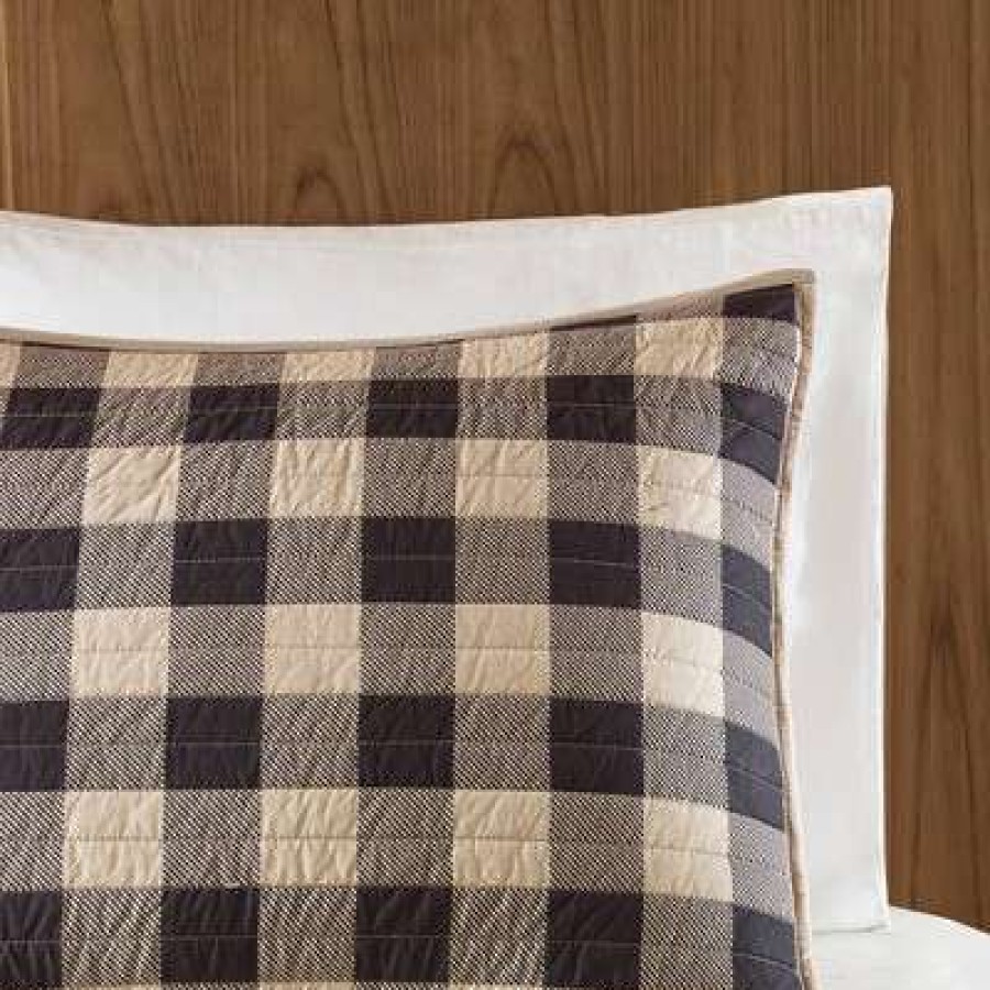 Quilt Bedding Sets * | New Woolrich Buffalo Check Oversized Quilt Mini Set