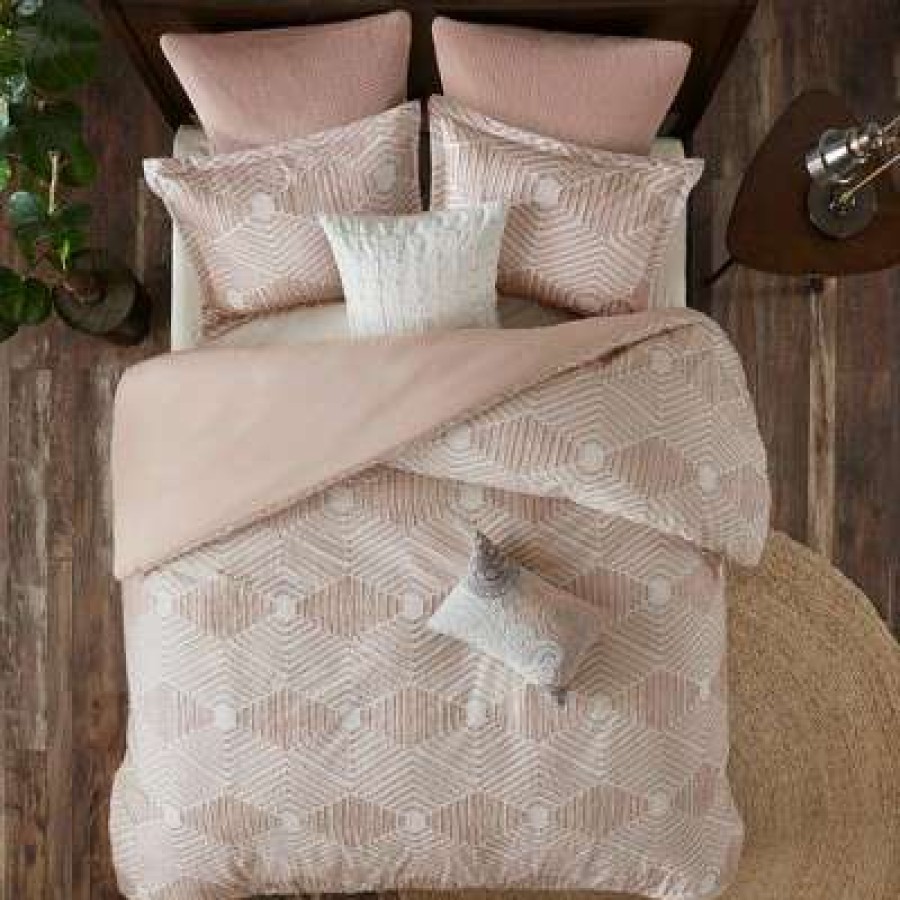 Bedding Collections * | Brand New Ink+Ivy Ellipse Cotton Jacquard Bedding Collection