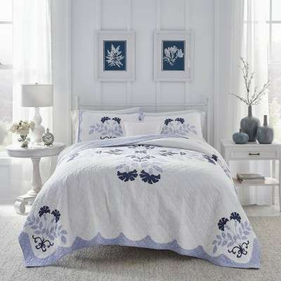 Bedding Collections * | Deals Laura Ashley Rosaleen Quilt Collection