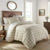 Comforter Bedding Sets * | Outlet Braxton Reversible Comforter Set Natural Stone Cottage