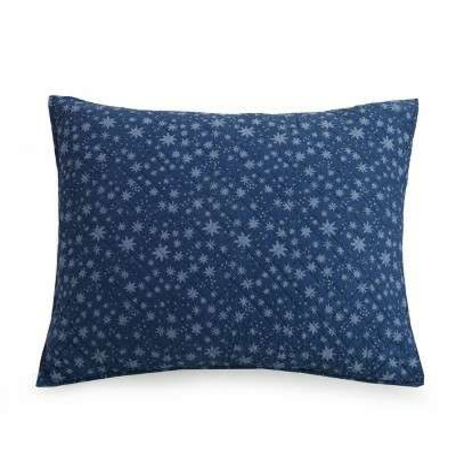 Quilt Bedding Sets * | Discount Full/Queen 3Pc Swanning Around Quilt Set Navy Makers Collective