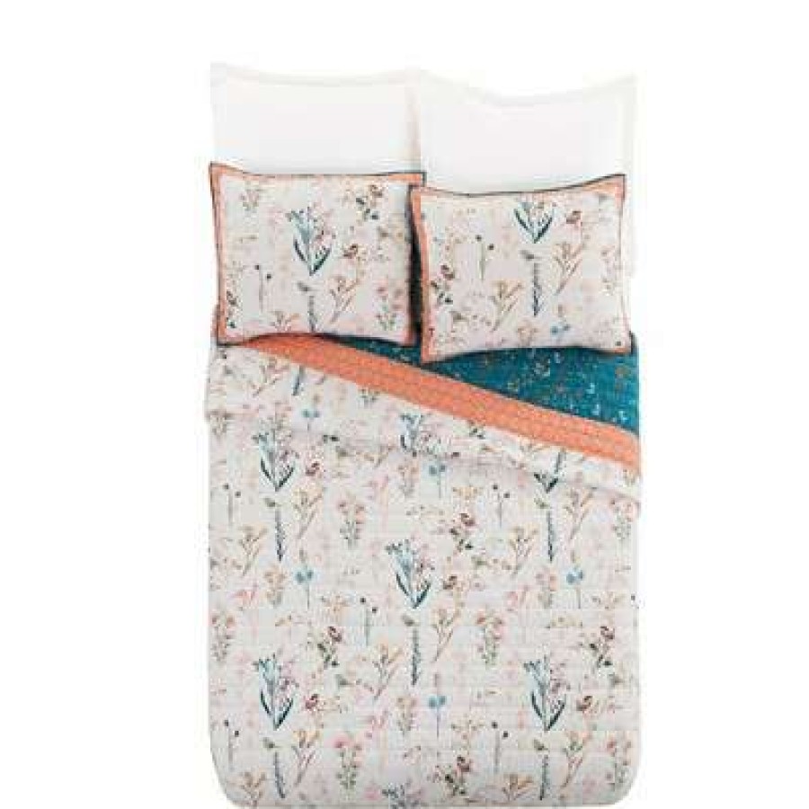 Quilt Bedding Sets * | Best Pirce English Garden Quilt Set Teresa Chan For Makers Collective Multicolor