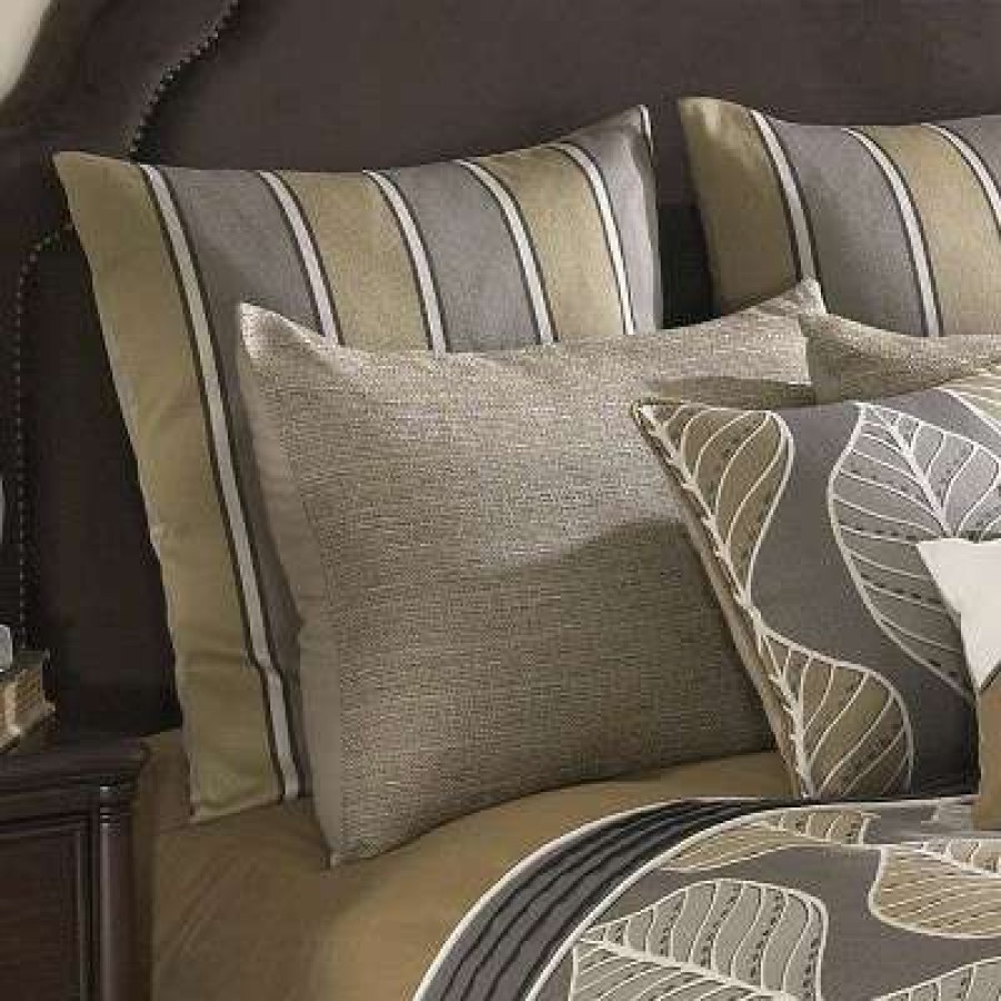 Comforter Bedding Sets * | Flash Sale Brenda Comforter Set Riverbrook Home Brown