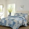 Quilt Bedding Sets * | New Laura Ashley Paisley Patchwork Quilt Set