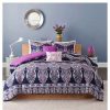 Comforter Bedding Sets * | Discount Intelligent Design Blakely Comforter Set Purple