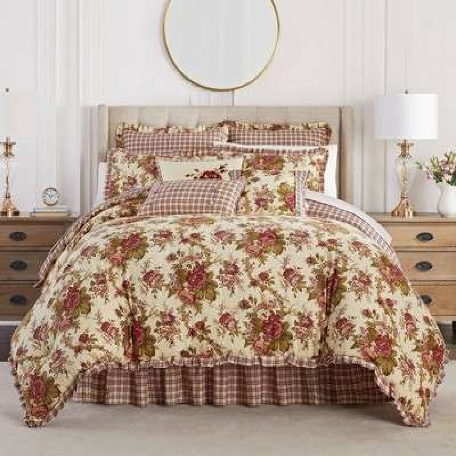 Comforter Bedding Sets * | Discount Norfolk Comforter Set Waverly Red