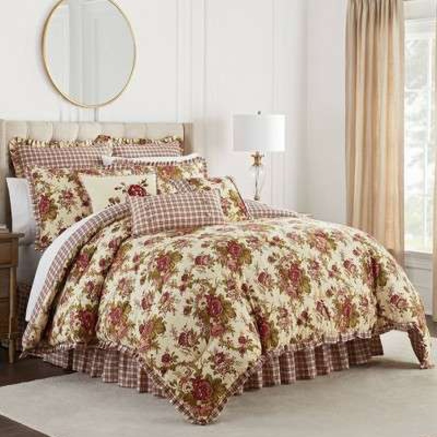 Comforter Bedding Sets * | Discount Norfolk Comforter Set Waverly Red