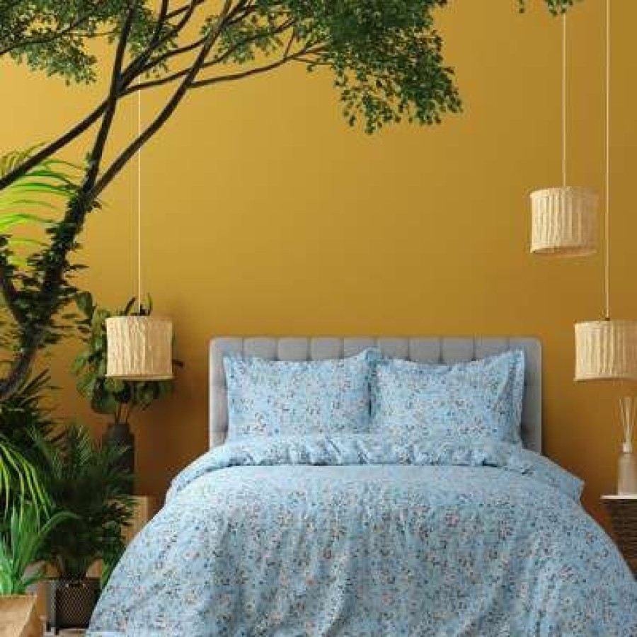 Duvet Cover Bedding Sets * | Best Sale Carolina Organic Duvet Set Azores Home