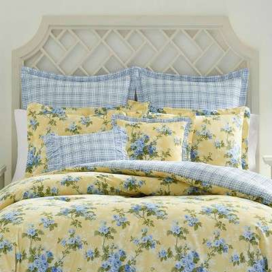 Comforter Bedding Sets * | Cheapest Cassidy Reversible Comforter Set Laura Ashley