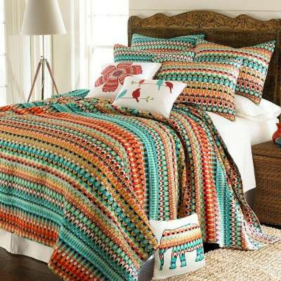 Quilt Bedding Sets * | Brand New Corona Bohemian Quilt And Pillow Sham Set Levtex Home