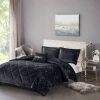 Comforter Bedding Sets * | Cheapest Intelligent Design Alyssa Velvet Comforter Set