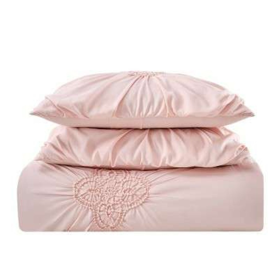 Comforter Bedding Sets * | Deals Christian Siriano Georgia Ruched Comforter Set